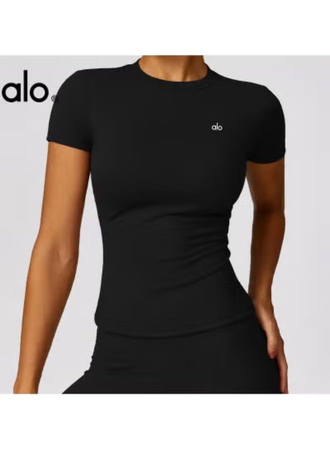 Alo Yoga ALO Lady sports short sleeve quick drying - Image 1